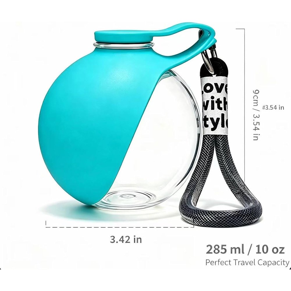 Portable Dog Water Bottle, 285ml BPA Free PETG Pet Travel Water Bottle - Image 3