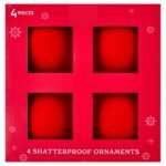 Red velvet Christmas ornaments - cozy gifts under $50 from Trove and Twine