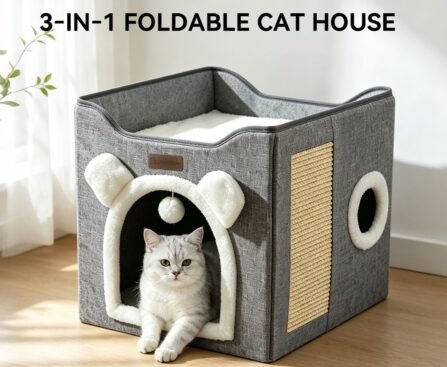 Cat Ears Cat Bed, a cozy Halloween gift for cat lovers